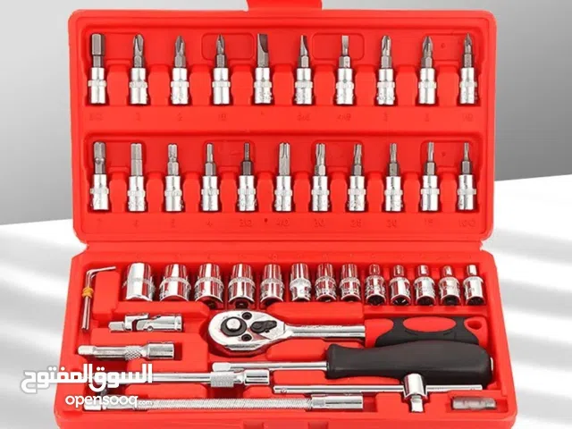 مجموعة ادوات صيانة للسيارة او المنزل 46 قطعة