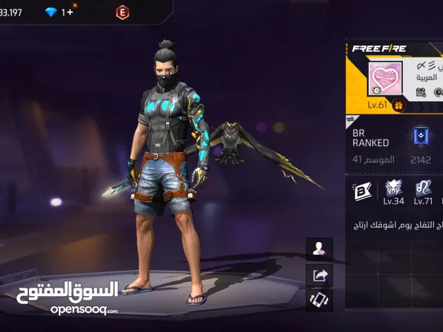 Free Fire Accounts and Characters for Sale in Muscat