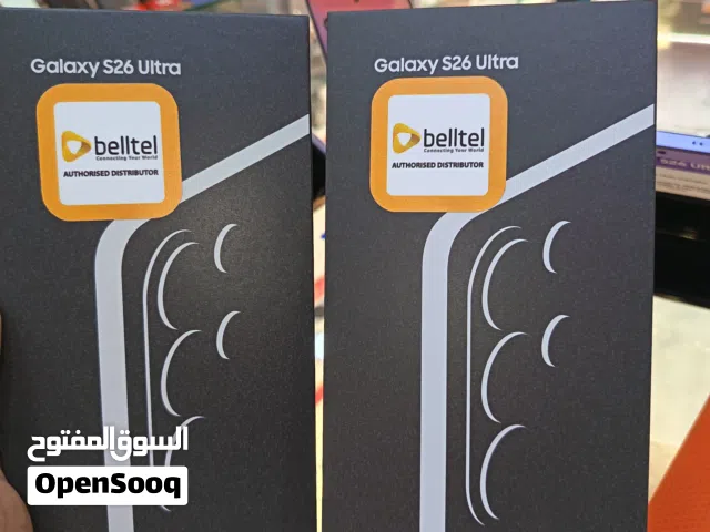 Samsung s26 ultra 256gb Blu color brand new  beltel oficeal