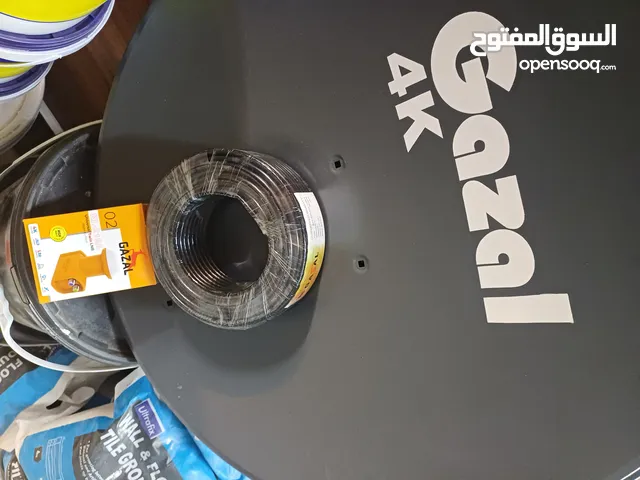 معقققول. صحن غزال 60 وربطة سلك 25 متر نخب اول ولاقط غزال نخب اول 9.99قرش