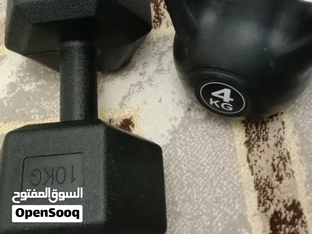 دمبل سداسي و كرة وزن اسمنتي رملي