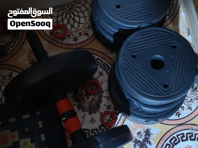 مسطبه رياضيه+ دمبلص+ بار