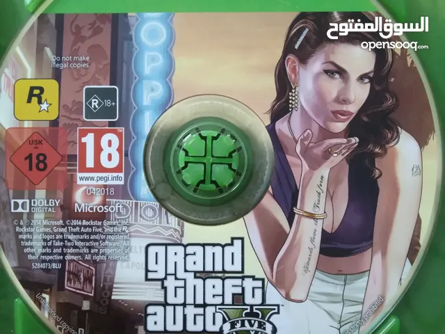 اقراص XBOX ONE قرص GTA5 CALL OF DUTE BLACK OPS3