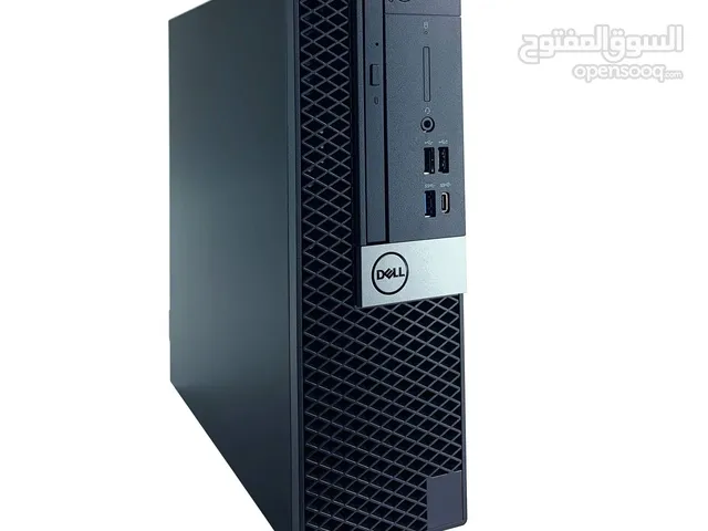 كمبيوتر مكتبي (مني) i7 الجيل الثامن مع 32 رام ddr4 قليل الاستخدام للدراسة والشغل والالعاب الخفيفة