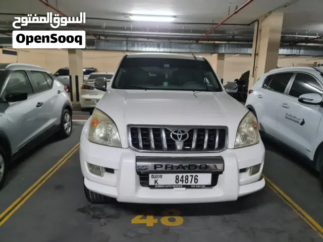 تويوتا برادو 2008 vx , فل اوتوماتيك ابيض بحالة ممتازه