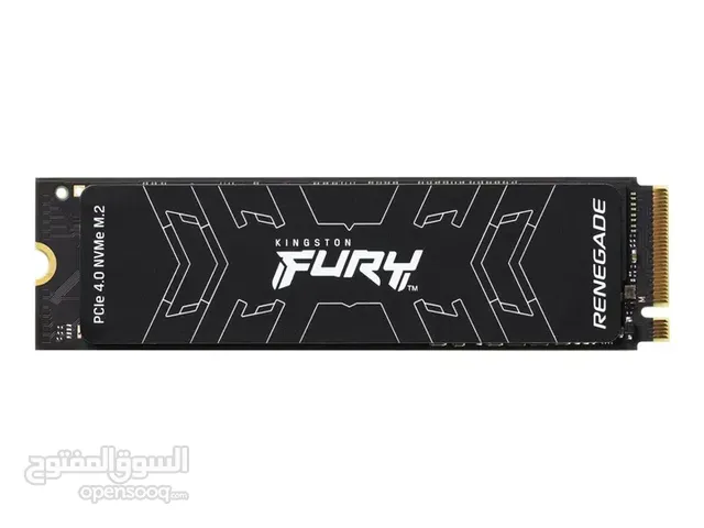 500GB KINGSTON FURY RENEGADE M.2 NVME 3D NAND 85X SPEED 7300MB/s DESKTOP - LAPTOP GAMING SSD