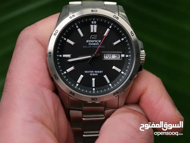 Casio edifice solar من غير مرفقات 45 دك نهائي