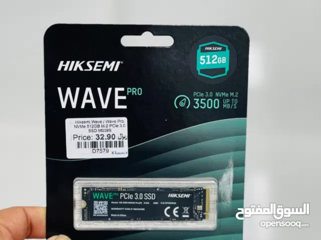 Hiksemi 512 SSD NVME M2 wave pro