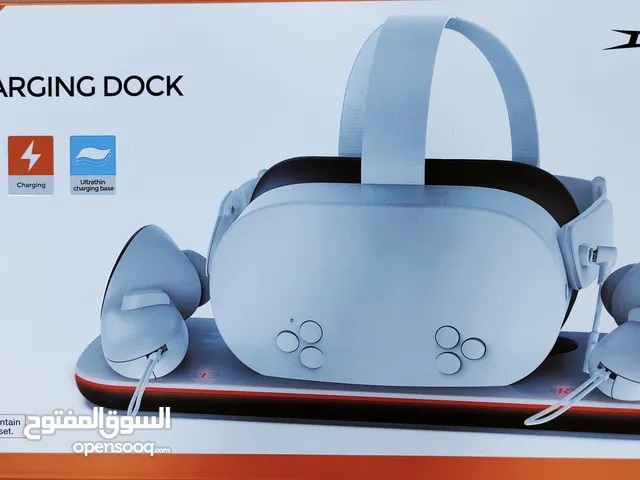 قاعدة شحن من شركة Dobe لنظارة ميتا كويست 3 و 3s Rechargeable dock For Meta Quest 3 , 3S