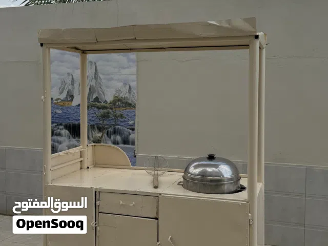 طاوله ذرة للبيع بحجم كبير  مع صفرية الذرة المخصصه للذره وتعمل عن طريق التركبه بالغاز  بسعر 120 قابل