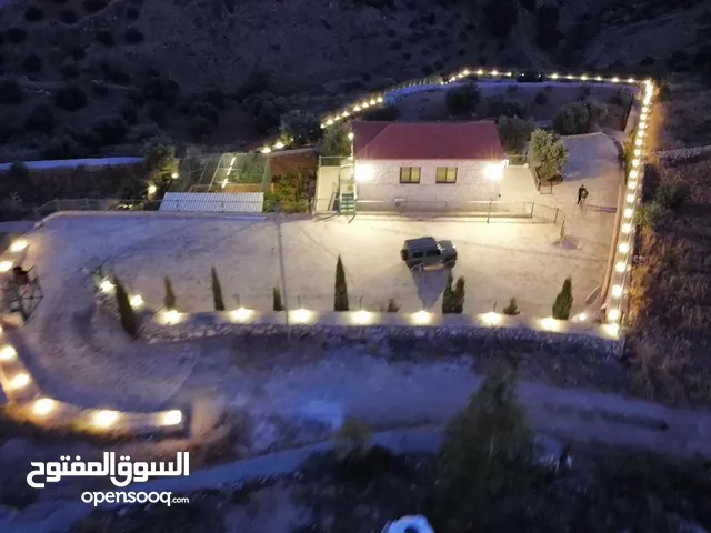 مزرعة مميزة في جرش مع بيت طابقين بسعر مميز للبيع