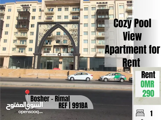 Cozy Pool View Apartment for Rent in Bosher REF 991BA