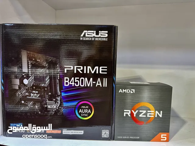 M.B +CPU AMD RYZEN 5 500 BOX