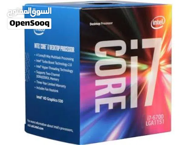 معالج intel i7 6700 مستعمل نظيف مع مبرد استخدام شخصي قابل للتفاوض