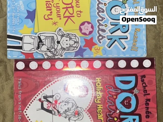 4 Dork Diaries books