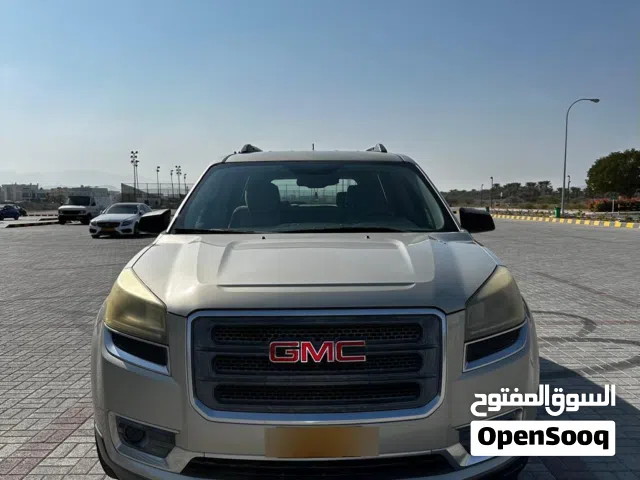 2016 GMC Acadia Beige Used SUV with Leather Interior and Safety Features