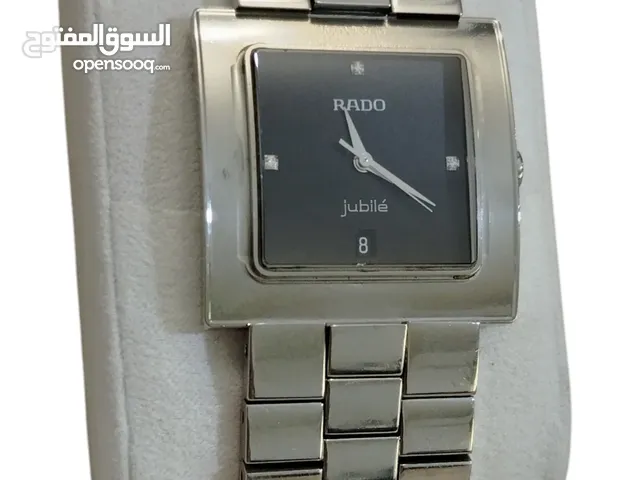 Rado Diastar Jubile Men's Quartz Watch ساعة رادو رجالي أصلية مستعملة تعمل بحالة جيدة جدا