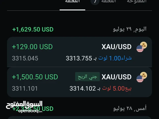لمن يبحث على دخل يومي او لعشاق التداوال تجد كل ماتبحث عليه في منصة اكسنس العالميه