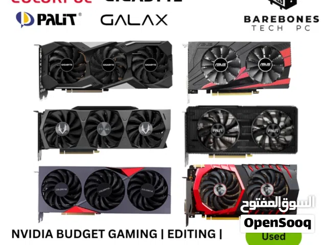 للبيع كروت شاشه GPU’s مجدده