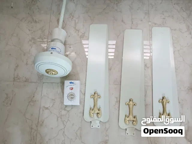 مروحة سقفية نظيفة جداً  نحاس أصلي  صناعة أردنية