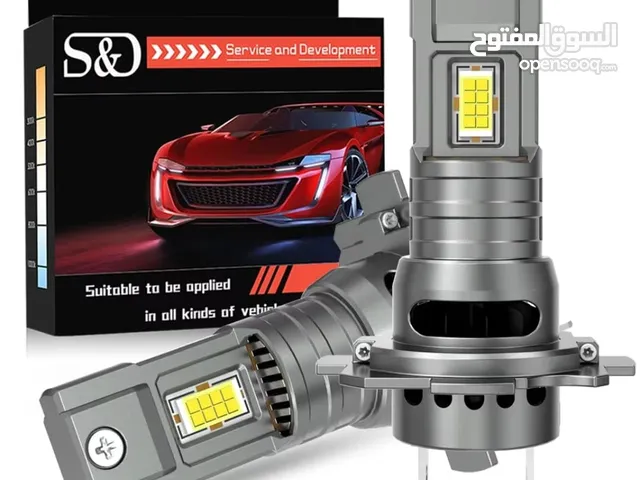 2pcs Mini H7 LED Headlight Bulb 18pcs CSP Chips Car Headlamp Fog Lamps Canbus