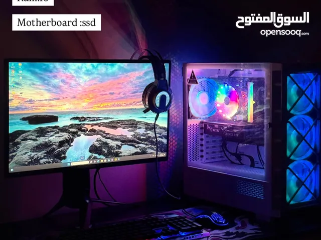 للبيع بي سي نظيف جدا وحالتة فوق الممتازة ورجاء لا يكلمني الا الصامل والبي سي نظيف جدا