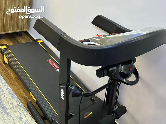 جهاز تردميل + أثقال وكاله