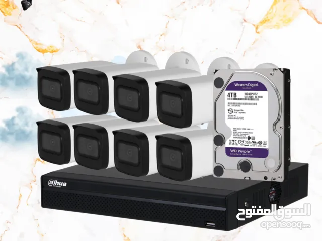 توريد وتركيب كاميرات المراقبة (السلكية -الوايفاي - الطاقة الشمسية) والأنظمة الأمنية والشبكات