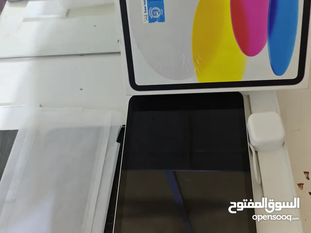 اليباد 10 أبل جديد مستعمل 5ايام مع ضمان اورجنال مو اوربي يعني لوك ستيكر