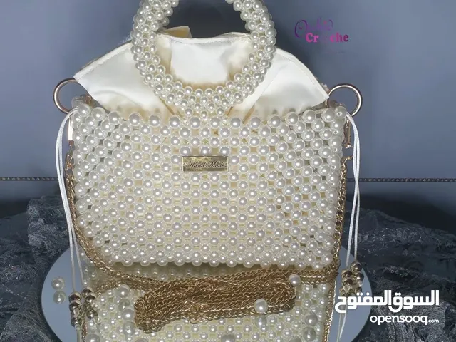 Handmade pearl bag