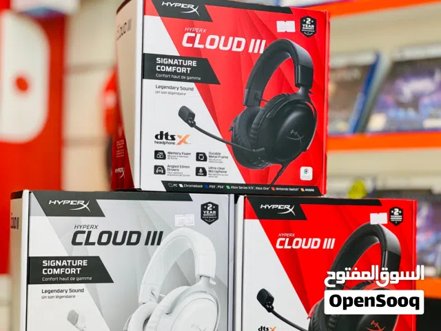 HyperX Cloud 3 Wired headsets in Stock