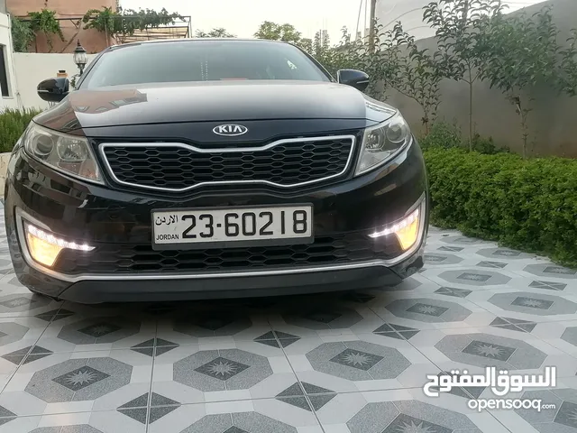 كيا k5 كوري 2013 فحص كامل للبيع فل ما عدا الفتحه