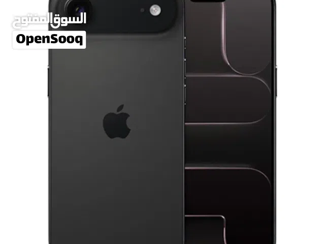 آيفون 17 جديد بسعة 256 جيجابايت من أبل باللون الأسود