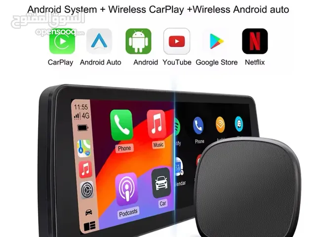 Carlinkit Tbox- كمية محدودة) جهاز اندرويد) للشاشات اللي بها كاربلي تم تجربته على الالتيما el