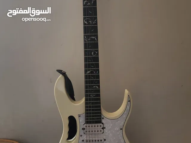 كيتار كهربائي ibanez jem بخالة جيدة وشغال الكيتار بدون اوتار مع مضخم صوت خاص بالكيتار 60 واط