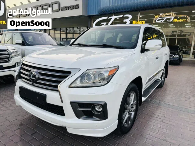 لكزس LX570 خليجي 2014 فول مواصفات صبغ وكاله بدون حوادث نظيفه جدا