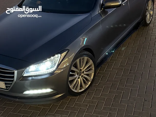 Genesis G80 V8 2015 – Full Option Sport Mode Panoramic Sunroof Fully Maintained
