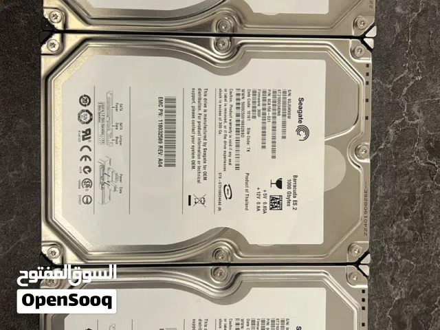 هارديسكات جديدة سعة 1TB