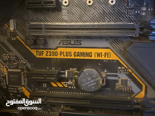 للبيع قطع بي سي قيمنق معالج i7 ومذر بورد tuf
