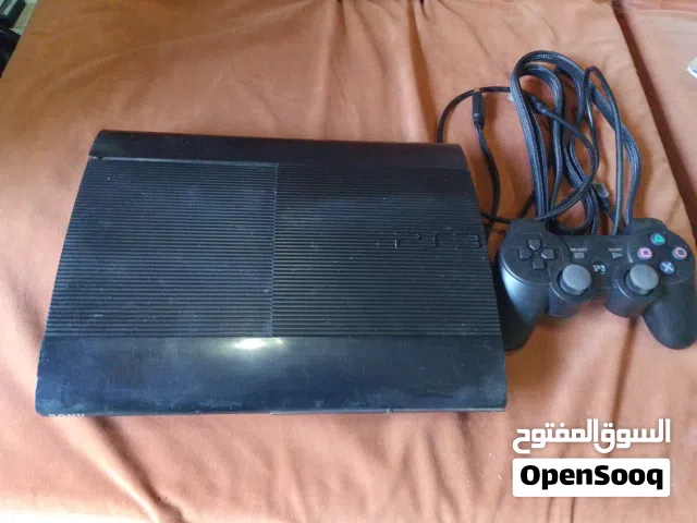 super slim ps3  مستعمل معدل 38لعبه