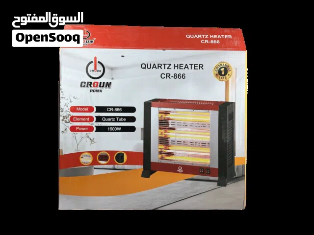 مدفأة كراون الكهربائية (4 شمعات) تدفئة قوية، تصميم آمن، واستهلاك مثالي · الحل الأمثل للشتاء: كل ما