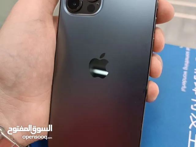 آيفون 12 برو مستعمل بحالة ممتازة، سعة 128 جيجابايت، بلون أزرق من أبل