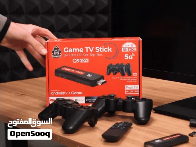 جهاز العاب مع  TV بوكس