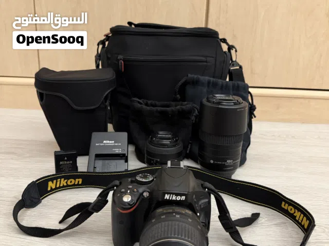 Excellent Condition Nikon D5100 DSLR Camera(18-55mm f/3.5-5.6)+2 Extra Lenses+Portrait+Battery+Bags