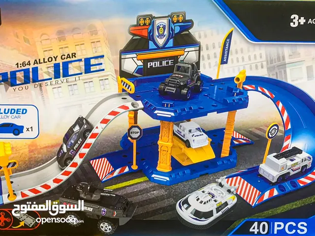 Police Vehicles Toy Set