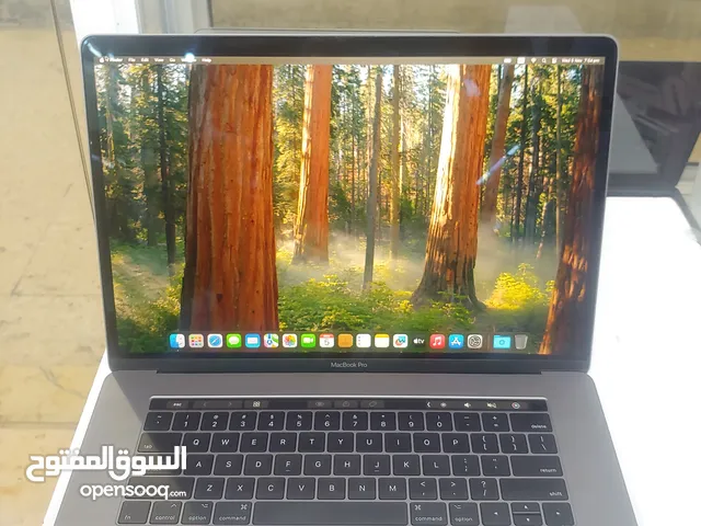 MacBook Pro 15 2017 i7 16GB Ram 256GB SSD لابتوب ابل