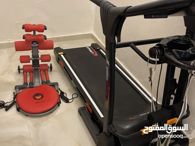 جهاز سير Euro Sport F70 + جهاز تمارين البطن AB Rocket Twister