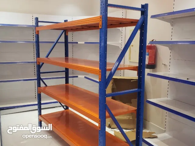 رفوف تخزين مستودعات