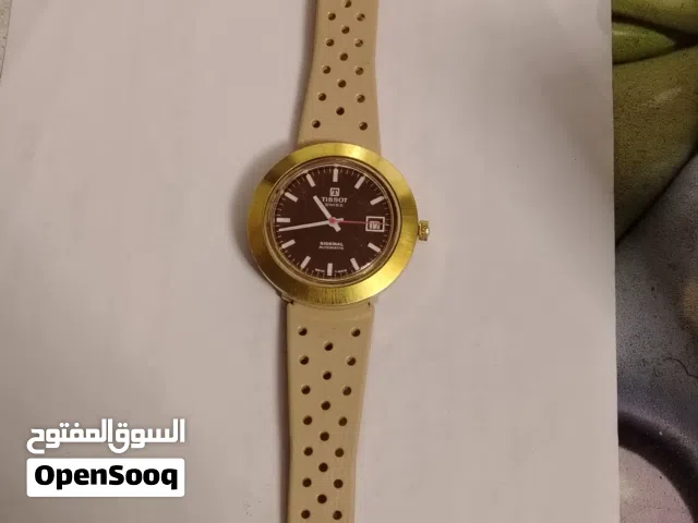 ساعة Tissot Sideral Automatic كلاسيكية، وهي قطعة مميزة تعود لفترة السبعينيات. عُرفت مجموعة "سيديرال"