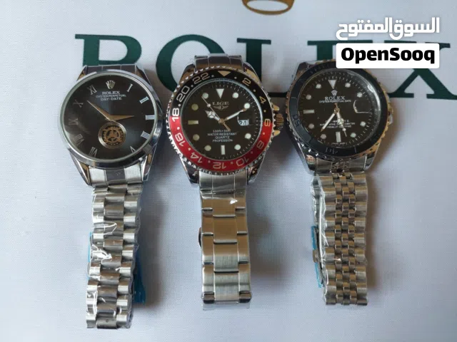 Silver Rolex watches  for sale in Manama
